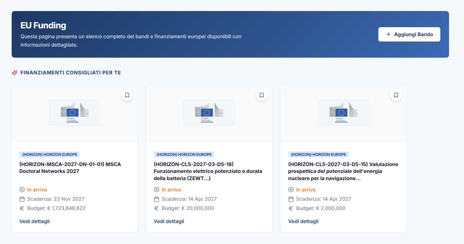 Screenshot di STAM.Link